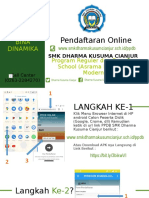 Tata Cara Pendafataran Online SMK Dharma Kusuma Cianjur