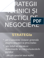 Strategii, Tehnici Si Tactici de Negociere Cerasela