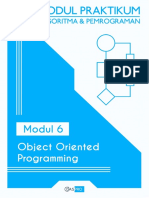 Modul 6 (Object Oriented Programming)