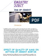 Vishal Setting of Cement
