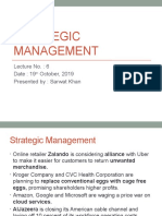 Strategic Management by Sarwat Khan1