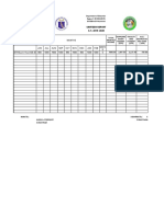 Canteen Report Form