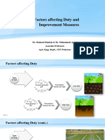 03b-Factors Affecting Duty & Its Improvement