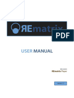 REmatrix User Manual