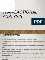 Transactional Analysis