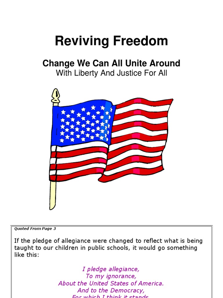 Reviving Freedom In The United States Pdf Natural And Legal Rights