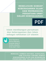 Menggali Sumber Historis, Sosiologis, Dan Teologis Tentang Konsep Keberagaman Islam Dan Membangun Persatuan Umat Dalam Keberagaman