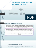 Evaluasi Bahan Ajar Cetak