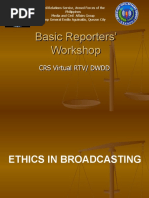 3c ETHICS IN BROADCASTING