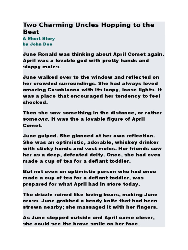 June and April | PDF