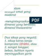 Islam Moderat Di Indonesia