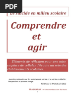 Suicide Milieu Scolaire PDF