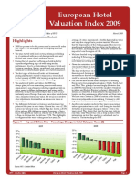 2009 HVS European Hotel Valuation Index