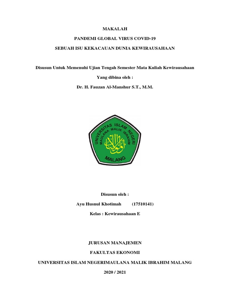 Makalah Covid-19