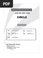 Circle Theoryexercisesheet