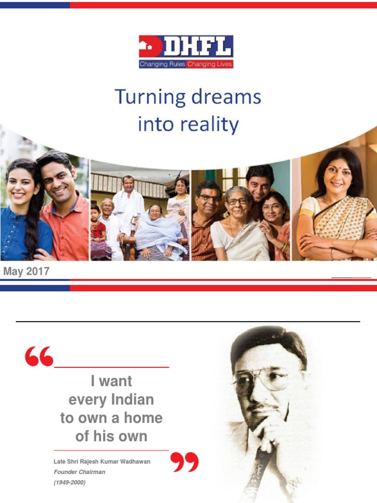 DHFL Financial Performance & Vision 2017 | PDF | Business | Economies