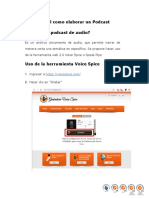 1 Manual Cómo Elaborar Un Podcast PDF