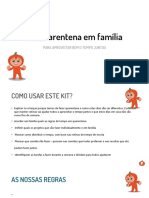 Plano Da Família Feliz Mesmo Em Quarentena