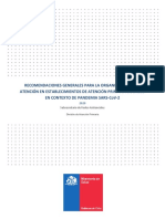 Recomendaciones Generales Establecimientos Aps V.6 PDF