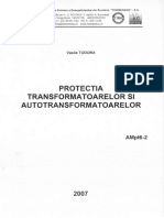 Protectia Transformatoarelor Si Autotransformatoarelor PDF