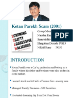 Ketan Parekh Scam (2001)