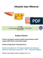 Analisa Vitamin dan Mineral.ppt