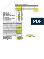 Planilha de Cálculo Estrutura Metálica (Version 1) PDF