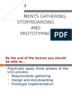 Midterm Lecture 3 REQS GATHERING STORYBOARD