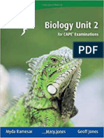 Biology Unit 2 For Cape Examinations
