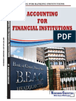 Accounting For Banking Institutions