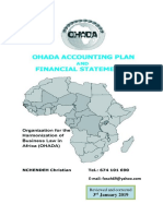 Ohada Accounting Plan