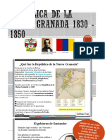 República de La Nueva Granada 1830 - 1850