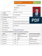 Curriculum Vitae Fasilitator Desa 2015