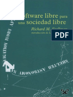 Software Libre para Una Sociedad Libre - Richard M. Stallman