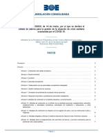 Real Decreto 463.2020 Estado de Alarma Actualizado 18.03.2020