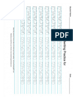 Print Handwriting Worksheet Maker - Singleword