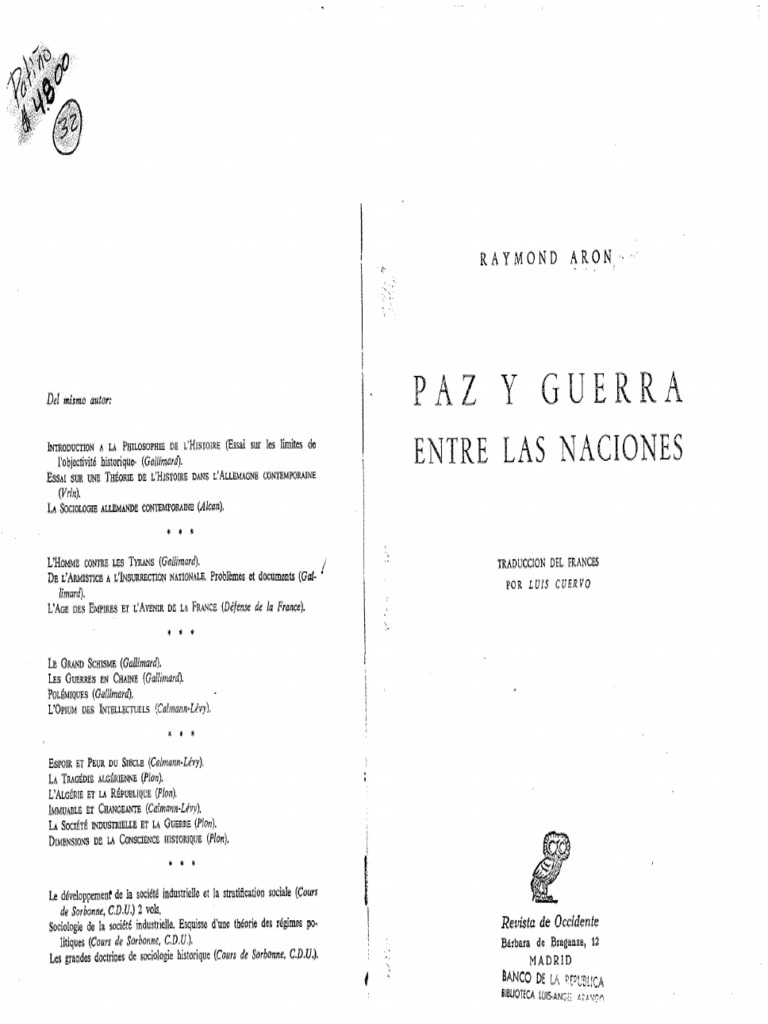 Raymond Aron - Penser la guerre, Clausewitz, tome I et II - Livre Rare Book