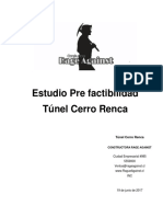 Tunel Cerro Renca Informe