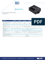Reguladores de Carga - Hoja de Datos