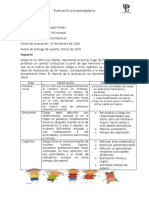 Evaluación psicopedagógica