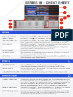 Presonus Series III Cheat Sheet 1.1