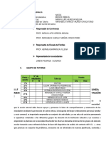 Plan de tutoría IE Moisés Rebata