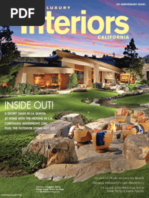 Modern Luxury Interiors California201404 PDF | PDF