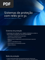 Sistemas de Proteção Com Relés 50 e 51