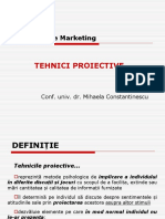 Cerc (ZI) - Curs 13 (Tehnici Proiective)