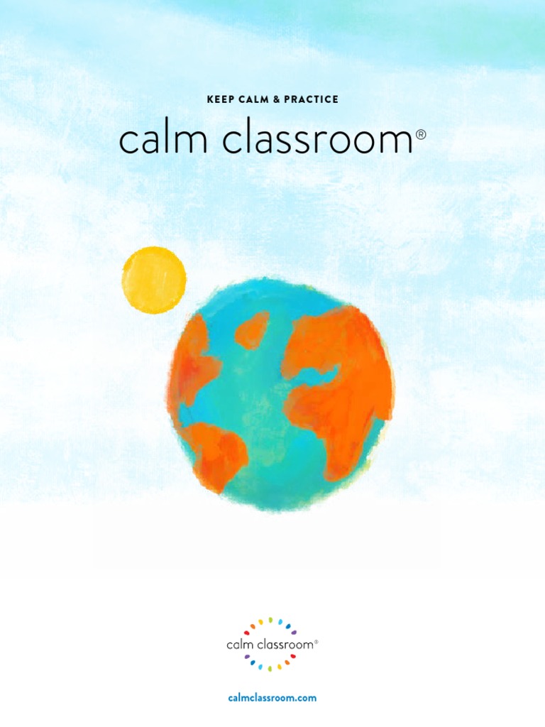 Keep Calm Practice Calm Classroom e Book | PDF | Exhalation | Breathing