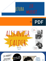 ALEXANDER CALDER (Material Didactico)