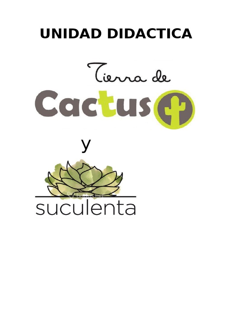 Proyecto Didáctico: Cactus para Niños | PDF | Imagen | Science