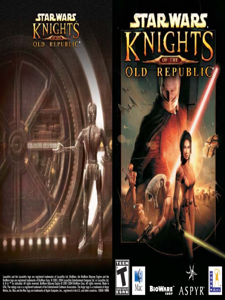 KOTOR Manual PDF | PDF