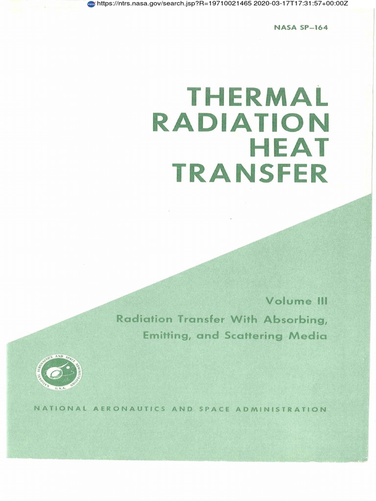 Thermal Radiation Heat Transfer 1992 PDF | PDF | Energy Level ...